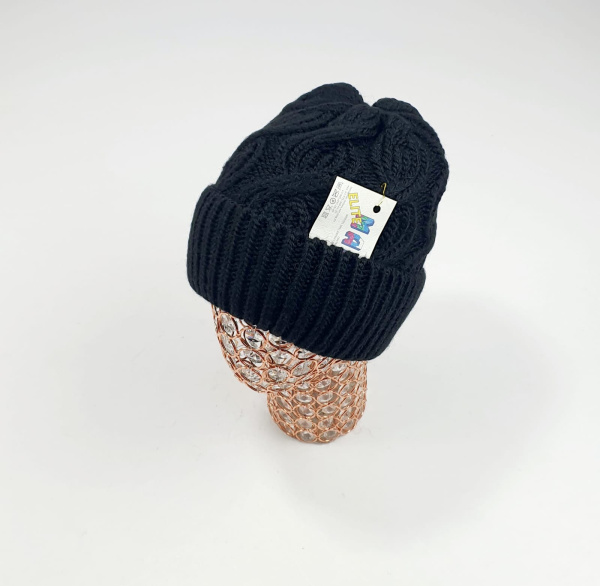 Шапка Март крупновяз. Эпсилон (черный)